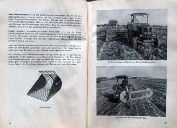 Hanomag Combitrace C 112 Tragschlepper 1958 Owner Manual (9521)